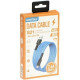Кабель USB - microUSB, 1.0м, 2.4A, SmartBuy [iK-12-S21bb] синий