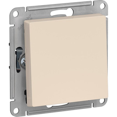 Переключатель перекрестный с/у 1-кл 10А, IP20, Schneider Electric ATLASDESIGN [ATN000271] бежевый