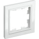 Рамка 1п, IP20, IEK BRITE [BR-M12-K01] белый