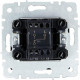 Переключатель с/у 1-кл 10А, IP20, IEK BRITE [BR-V12-0-10-K02] черный