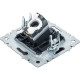 Розетка с/у компьютерная 1xRJ45, IP20, IEK BRITE [BR-K10-1-K02] черный