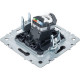 Розетка с/у компьютерная 1xRJ45, IP20, IEK BRITE [BR-K10-1-K02] черный