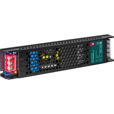 Блок питания 24V 400W, IP20, металл соты PRO, ELF [ELF-24400BEslim-JH] черный