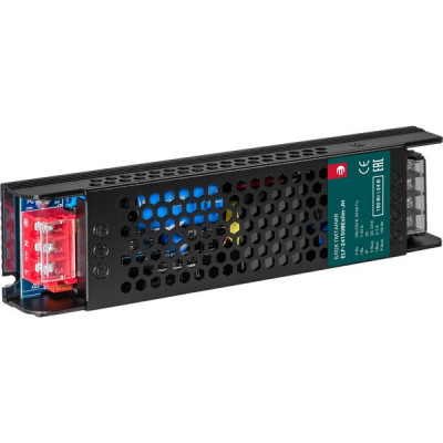 Блок питания 24V 150W, IP20, металл соты PRO, ELF [ELF-24150BEslim-JH] черный