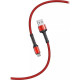 Кабель USB - microUSB, 1.0м, 3A, SmartBuy [iK-12-S26br] красный