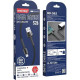 Кабель USB - microUSB, 1.0м, 3A, SmartBuy [iK-12-S26b] черный