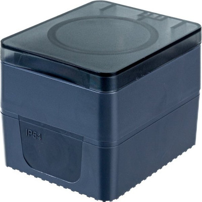 Розетка о/у 2P+E 16A, IP54, со шторками, Schneider Electric ATLASDESIGN PROFI [ATN544045] антрацит