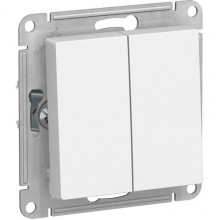 Переключатель перекрестный с/у 2-кл 10А, IP20, Schneider Electric ATLASDESIGN [ATN000173] белый