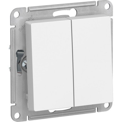 Переключатель перекрестный с/у 2-кл 10А, IP20, Schneider Electric ATLASDESIGN [ATN000173] белый