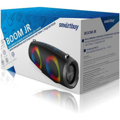 Колонка SmartBuy BOOM JR, BT, MP3, FM-радио, 16 Вт [SBS-5440]