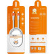 Кабель Type-C - Type-C, 1.0м, 100Вт, LDNIO LC601C [LD_B4575] медь, силиконовая оплетка, Gray&Orange