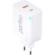 Зарядное устройство Perfeo, PD, с разъемом USB+Type-C, GaN, 45W [I4654] белый