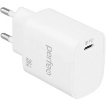 Зарядное устройство Perfeo, USB, QC3.0, 18W [I4659] белый