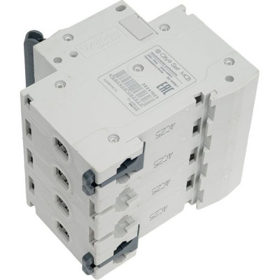 Выключатель автоматический 4п C  25А 4,5кА, Systeme Electric City9 [C9F34425]