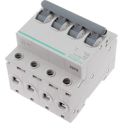 Выключатель автоматический 4п C  40А 4,5кА, Systeme Electric City9 [C9F34440]