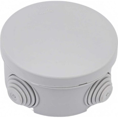 Коробка распаячная о/у d80*45мм, IP55, 4вх, Systeme Electric [IMT35094][96] серый