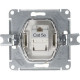 Розетка с/у компьютерная 1xRJ45, IP20, Schneider Electric ATLASDESIGN [ATN001283] песочный