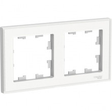 Рамка 2п, IP20, Schneider Electric ATLASDESIGN ART [ATN200102] свое изображение
