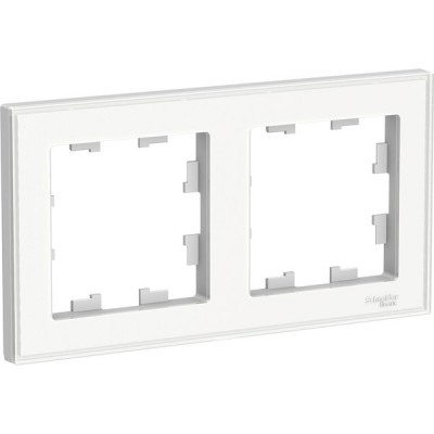 Рамка 2п, IP20, Schneider Electric ATLASDESIGN ART [ATN200102] свое изображение