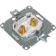Розетка с/у аудио 2xRCA, IP20, Schneider Electric ATLASDESIGN [ATN000187] белый