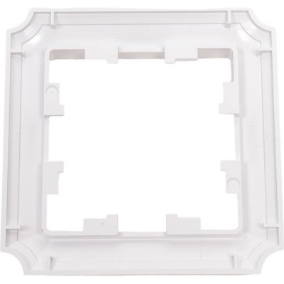Рамка 1п, IP20, Schneider Electric ATLASDESIGN ANTIQUE [ATN100101] белый