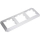 Рамка 3п, IP20, Schneider Electric ATLASDESIGN ANTIQUE [ATN100103] белый