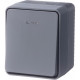 Выключатель о/у 1-кл 10А, IP54, с подсв., Schneider Electric ATLASDESIGN PROFI [ATN544013] антрацит