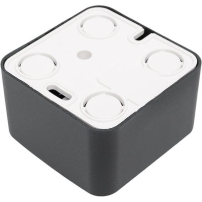 Розетка о/у компьютерная 2xRJ45 5e, изол.пл., Schneider Electric Blanca [BLNIA045456] антрацит