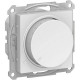 Светорегулятор (диммер) пов.-наж. с/у, 400Вт, IP20, LED, RC, Schneider ATLASDESIGN [ATN000123] белый