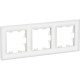 Рамка 3п, IP20, Schneider Electric ATLASDESIGN NATURE [ATN320103] стекло белый (пластик)