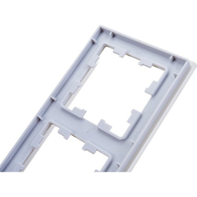 Рамка 2п, IP20, Schneider Electric ATLASDESIGN NATURE [ATN320102] стекло белый (пластик)