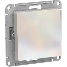 Переключатель перекрестный с/у 1-кл 10А, IP20, Schneider Electric ATLASDESIGN [ATN000471] жемчуг