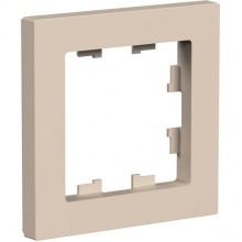 Рамка 1п, IP20, Schneider Electric ATLASDESIGN [ATN001201] песочный