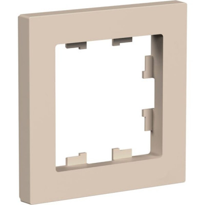 Рамка 1п, IP20, Schneider Electric ATLASDESIGN [ATN001201] песочный