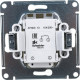 Выключатель с/у 1-кл 10А, IP20, с подсветкой, Schneider Electric ATLASDESIGN [ATN001213] песочный