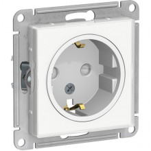Розетка с/у 2P+E 16A, IP20, со шторками, Schneider Electric ATLASDESIGN ART [ATN200145] свое изобр