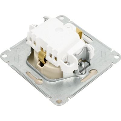 Розетка с/у 2P+E 16A, IP20, со шторками, Schneider Electric ATLASDESIGN [ATN001245] песочный