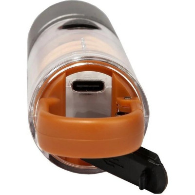 Фонарь аккумуляторный 8W, 420Лм, Li-Ion 1200mAh, GLANZEN [UFL-0420-X10]