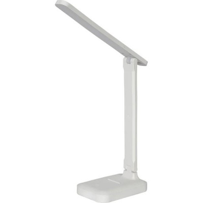 Светильник настольный LED  8W, диммер, GLANZEN [DL-0002-08-R-white] белый