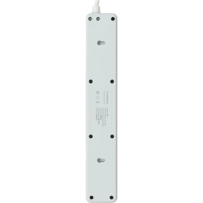 Сетевой фильтр  2м, 4 розетки, 10А/2500Вт, 2xUSB, 1xType-C PD QC, Гарнизон [EPS-OP-4-CU2-W-2] белый