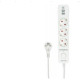 Сетевой фильтр  2м, 3 розетки, 10А/2500Вт, 2xUSB, 1xType-C PD QC, Гарнизон [EPS-3-CU2-W-2] белый