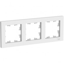 Рамка 3п, IP20, Schneider Electric ATLASDESIGN [ATN001303] лотос