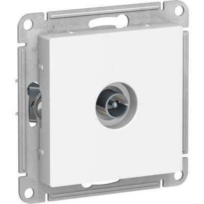 Розетка с/у TV одиночная, IP20, Schneider Electric ATLASDESIGN [ATN001393] лотос
