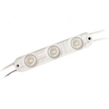 Модуль LED 3xSMD2835 линза 160°, 12В, 1W, 109Лм, 7000К, 70*14*5, прв.80мм, RISHANG [ML883TA]