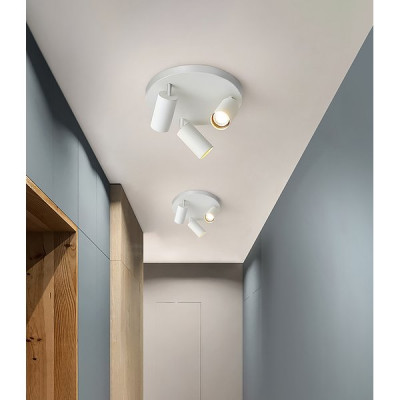 Светильник спотовый 3*GU10*50W, IP20, 200*200*100, FERON ML203-1 [41923] белый